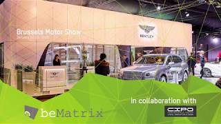 beMatrix  Bentley  Brussels Motor Show 2018 [upl. by Ostap]