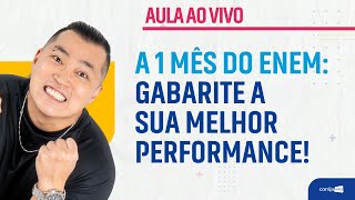 A 1 MÊS DO ENEM COMO SE PREPARAR ESTRATEGICAMENTE PARA CONQUISTAR SEU 900 NA REDAÇÃO [upl. by Deeanne]