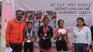 Keren won 🥇🥈🥈 Medals in SGF 2024 Hyderabad District level selected for State level competitions 😍 [upl. by Aubine]