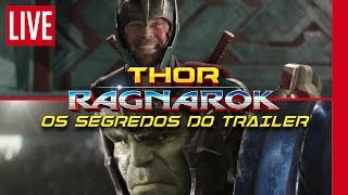 OS SEGREDOS DE THOR RAGNAROK  Análise do Trailer [upl. by Anairda]