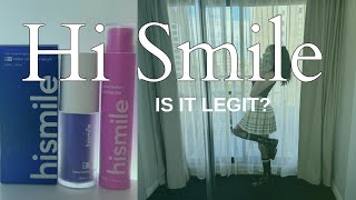 Is HiSmile Legit Colour corrector serum and toothpaste review [upl. by Gallenz]