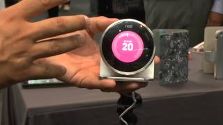 NEST il termostato quotGooglequot video anteprima IFA 2014 HDblogit [upl. by Samella]