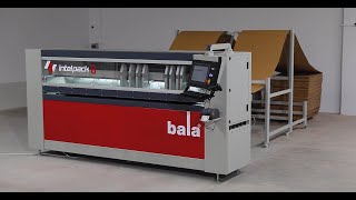 Bala  Intelpack 8  Cardboard Box Cutting Machine  Karton Kesme Makinası [upl. by Irmina]