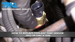 Coolant temperature sensor locationreplacement 2011 Chevrolet Equinox [upl. by Bust]