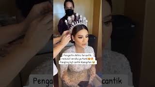 Aurel pengantin Tercantik😍aurelhermansyah attahalilintar halilintar ameena azura wedding [upl. by Ahtiek]