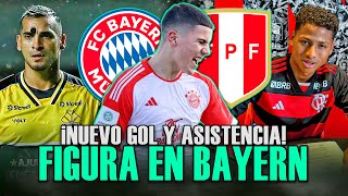 🇵🇪🇩🇪 ¡NUEVO GOL de FELIPE CHAVEZ en BAYERN U19  ADRIANO NECIOSUP 1ER EQUIPO FLAMENGO  TRAUCO [upl. by Kenney]