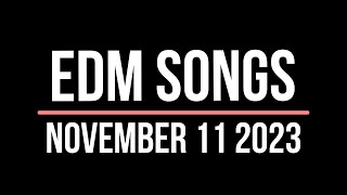 EDM Songs November 11 2023 [upl. by Zelikow]