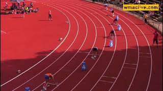 4x100m Relay M50 World Masters Athletics Championships Gothenburg  Sweden Final A [upl. by Dranoel501]