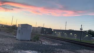 UP Manifest passes Rosenberg Texas Featuring A Hornshow [upl. by Shelman534]