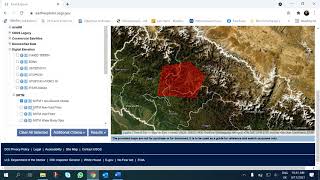 How to download DEM file using USGS Very simple [upl. by Zobe668]