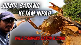 KETAM NIPAH Boleh Di Pancing ❓❗ Wild Camping Catch amp Cook Adventure  Masak Rasam Indian Soup [upl. by Carrie]