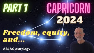 Capricorn in 2024  Part 1  The slow transits and how they make family and homelife a must [upl. by Llewsor486]