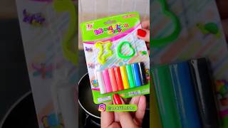 COLORFUL CLAY DALGONA CANDY 🌈 stationery clay [upl. by Eam]