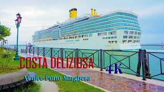 COSTA DELIZIOSA  IMO 9398917 Cruise Ship  4K [upl. by Prior434]