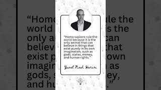 Quote from Sapiens by Yuval Noah Harari [upl. by Rolecnahc]