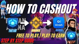 Thetan Arena  How To Cashout  Step By Step Guide [upl. by Nhabois]