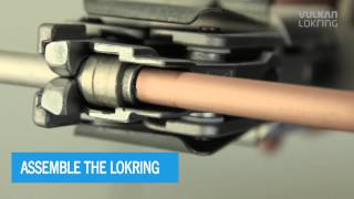 LOKRING Single Ring Solder free tube connections for refrigerant lines 1080p [upl. by Ahsa]