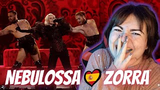 Nebulossa  Zorra  Spain 🇪🇸 Eurovision 2024  REACCIÓN [upl. by Ojadnama]