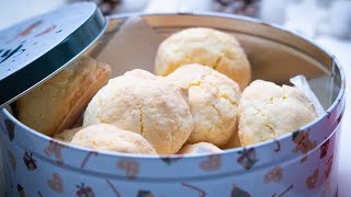 The simplest lemon coconut crinkle cookies recipe Perfect treat [upl. by Calesta933]