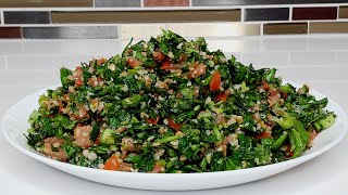 Mediterranean Tabbouleh Salad Recipe [upl. by Nnyleahs]