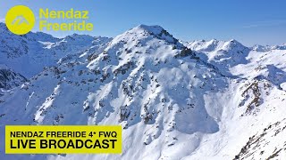 FWQ 4 Nendaz Freeride 2021  LIVE BROADCAST [upl. by Lamarre673]