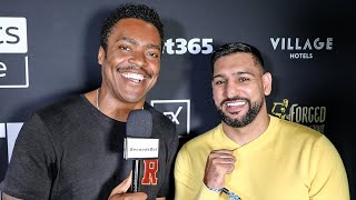 KSI VS TOMMY FURY A MISMATCH  Amir Khan shuns influencers [upl. by Ebaj]