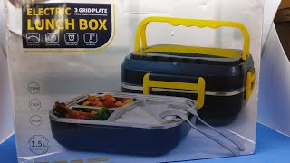 Electric Lunch Box Food Heater Portable Food Warmer 12V24V for CarTruck [upl. by Dong]