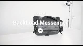 CRUMPLER x BackLoad Messenger Workbag L [upl. by Bassett]