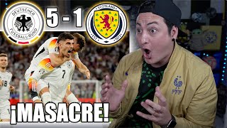 🚨 ¡ALEMANIA 51 ESCOCIA  REACCIÓN EURO 2024 🚨 [upl. by Aryl610]