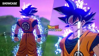 Ultra Instinct Goku All Skills amp Transformation Showcase  Dragon Ball Sparking Zero [upl. by Wayland]