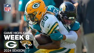 Green Bay Packers vs Jacksonville Jaguars Game Highlights  NFL 2024 Season Week 8 [upl. by Aticnemrac]