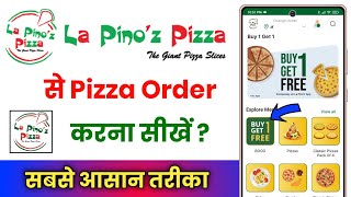 La Pinoz Pizza Se Online Pizza Order Kaise Kare  How To Order La Pinoz Pizza Online [upl. by Assilev]