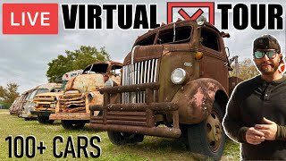 HUGE 100 Classic Vehicle Collection  Virtual Shop Tour of Turnin Rust  RESTORED [upl. by Llertnor]