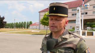 ITW Lieutenant colonel Ronan Cottin a Besancon a propos des soldats decedes en Guyane [upl. by Adriena758]