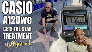 CASIO A120we1avt Digital Watch UNBOXED in California San Diego to LA Hollywood Style [upl. by Weinhardt]