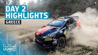 Junior WRC Day 2 Highlights  WRC EKO Acropolis Rally Greece 2024 [upl. by Selle]