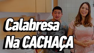 CALABRESA NA CACHAÇA com a MasterChef NATÁLIA CLEMENTIN  André Santi [upl. by Cora]