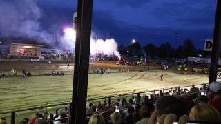 Medina County Fair 2017  Tractor Pull  Dennis Goodman [upl. by Ottinger]