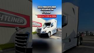 SALE 2022 FREIGHTLINER CASCADIA 126❗️💲72900 se habla español [upl. by Flanigan]