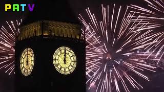 London’s New Year Fireworks 20222023 Big Ben Chimes Live On PATV [upl. by Matilda]