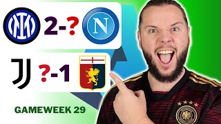 Serie A Gameweek 29 Predictions amp Betting Tips  Inter Milan vs Napoli [upl. by Weil]