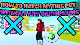 How To Hatch Mythical Pet Without Any GamePasses Pet Simulator X Haloween Event [upl. by Lomax]