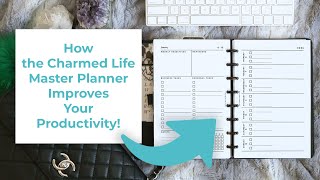 How the Charmed Life Master Planner Improves Your Productivity [upl. by Ahtivak]