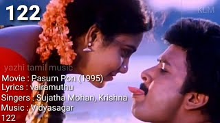 Thamarai Poovukum Tamil Lyrics Song [upl. by Hanahs]