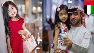 5yearold FilipinoKorean girl sikat na sikat sa Dubai at Instagram [upl. by Dabbs]