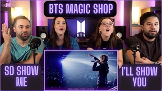 First time ever watching BTS “MAGIC SHOP Live”  BTS Really does love ARMY 😍🥹  Couples React [upl. by Anitac]