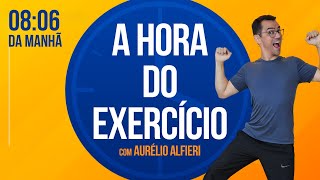 🔴 MELHORE A POSTURA  A HORA do Exercício  Sexta às 0806  Aurélio Alfieri 35 [upl. by Naujik]