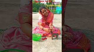 Tarini bhajan youtubeshorts like and subscribe 🥥🥥🌺🌺🙏 [upl. by Eenolem]