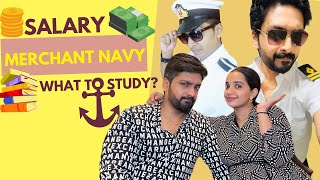 Merchant Navy 🚢  Thejus eattan’s Job  What’s his Salary 💰 What to study 📚  Malavika Krishnadas [upl. by Enirolf]