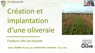 SITEVI 2023  Conférence  Création et implantation dune oliveraie [upl. by Akinad]